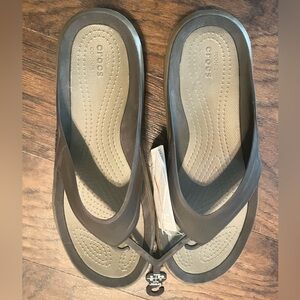 CROCS Mens brown sandals